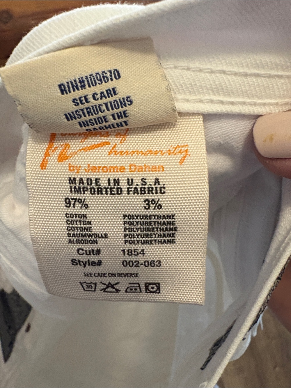 Citizens Of Humanity White Flare Jeans - Picture 5 of 7